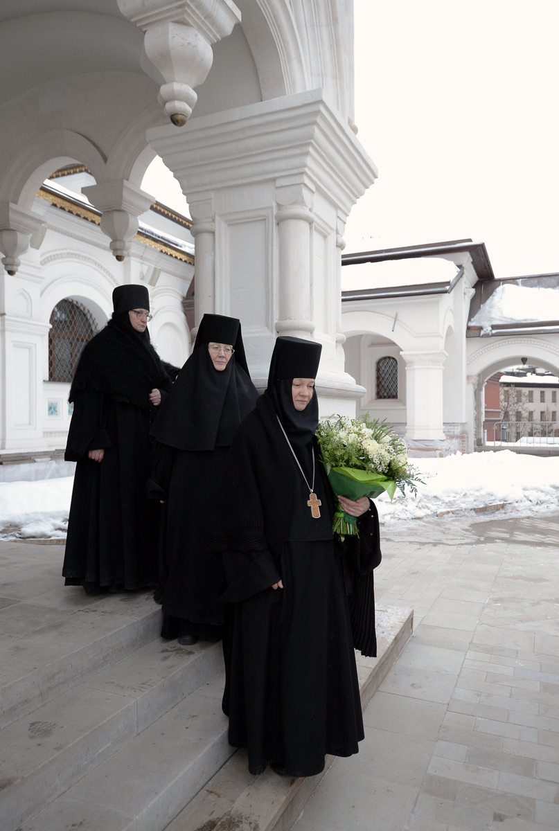 Slujirea Patriarhului în ziua de luni a primei săptămâni a Postului cel Mare la mănăstirea stavropighială „A Zămislirii”