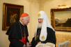 Зустріч Святішого Патріарха Кирила з архієпископом Міланським кардиналом Анджело Сколою