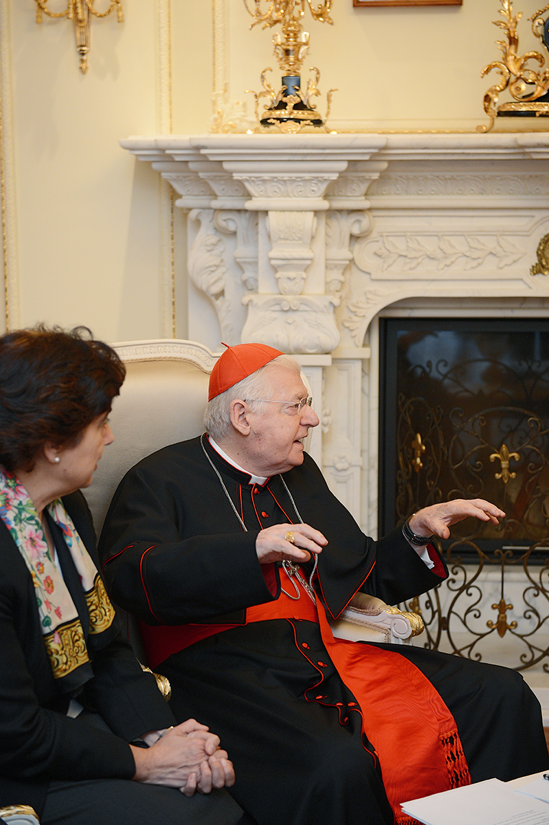 Întâlnirea Preafericitului Patriarh Chiril cu arhiepiscopul de Milano cardinalul Angelo Scola