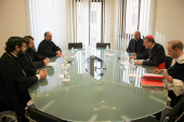 Председатель Отдела внешних церковных связей Московского Патриархата провел переговоры с председателем Папского совета по содействию христианскому единству