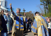 Архиепископ Наро-Фоминский Юстиниан возглавил престольное торжество прихода Русской Зарубежной Церкви в Атланте
