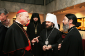 Mitropolitul de Volokolamsk Ilarion s-a întâlnit cu președintele Consiliului Papal pentru cultură