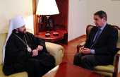 Председатель ОВЦС встретился с послом России в Ватикане А.А. Авдеевым