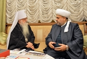 Предстоятель Белорусской Православной Церкви встретился с главой Управления мусульман Кавказа