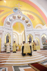 Патриарший визит в Калининградскую епархию. Всенощное бдение в кафедральном соборе Калининграда