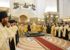 Vizita Patriarhului la Eparhia de Kaliningrad. Privegherea la catedrala din Kaliningrad