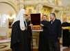 Vizita Patriarhului la Eparhia de Kaliningrad. Vizitarea biseircii în cinstea sff. Cozma şi Damian din Kaliningrad