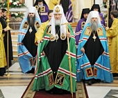 Предстоятель Руської Церкви звершив Літургію в соборі Христа Спасителя м. Калінінграда