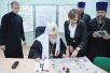 Vizita Patriarhului la Eparhia de Kaliningrad. Întâlnirea cu participanţii şi câştigătorii concursului „Iniţiativa ortodoxă” în Eparhia de Kaliningrad