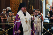 В Храме Христа Спасителя в Москве почтили память погибших строителей
