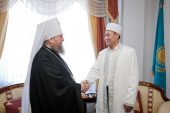 Șeful Districtului mitropolitan din Kazahstan s-a întâlnit cu președintele Direcției spirituale a musulmanilor din Kazahstan