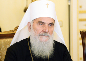 Mesajul de felicitare al Întâistătătorului Bisericii Ortodoxe Sârbe, adresat Preafericitului Patriarh Chiril cu ocazia zilei de naștere
