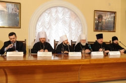 Состоялась пресс-конференция, посвященная итогам Архиерейского Собора Русской Православной Церкви