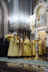 Божественна літургія в Храмі Христа Спасителя в четверту річницю інтронізації Святішого Патріарха Кирила