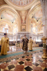 Dumnezeiasca liturghie în catedrala „Hristos Mântuitorul” cu prilejul celei de-a patra aniversări a întronării Preafericitului Patriarh Chiril