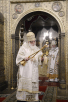 Slujirea Preafericitului Patriarh Chiril și a Patriarhului Catolicos al Întregii Georgii Ilie al II-lea de ziua pomenirii sfântului ierarh Filip în catedrala “Adormirea Maici Domnului” din Kremlin