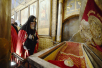 Служіння Святішого Патріарха Кирила та Католікоса-Патріарха всієї Грузії Ілії II в день пам'яті святителя Филипа Московського в Успенському соборі Кремля