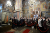 Патріарше служіння в день Собору Архістратига Михаїла та інших Небесних Сил безплотних в Архангельському соборі Кремля