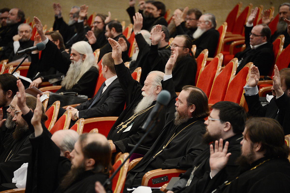 Другий пленум Міжсоборної присутності Руської Православної Церкви. День перший