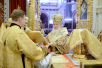 Slujirea Patriarhului de ziua pomenirii sfântului ierarh Filaret al Moscovei în catedrala „Hristos Mântuitorul”. Hirotonia arhimandritului Feodor (Belkov) în treapta de episcop de Alatâr şi Poretskoye