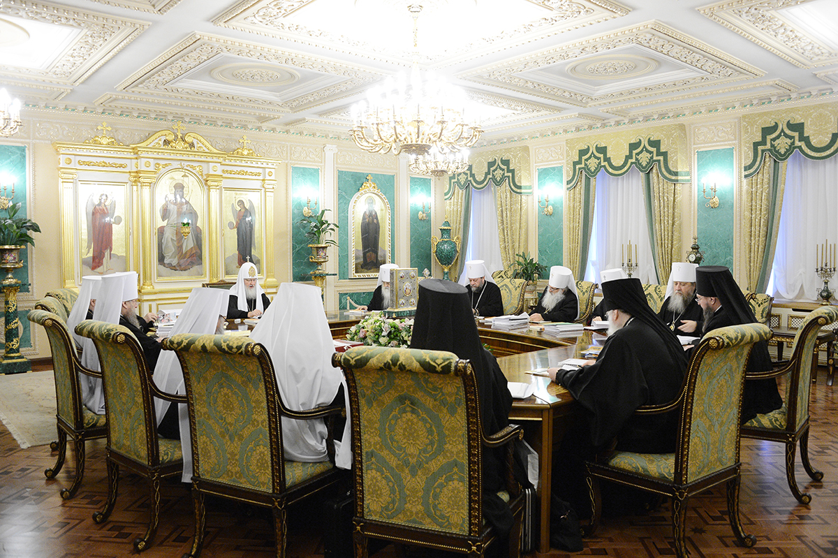 Засідання Священного Синоду Руської Православної Церкви від 25 грудня 2012 року