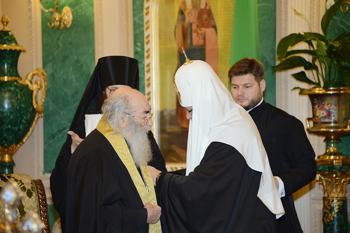 Засідання Священного Синоду Руської Православної Церкви від 25 грудня 2012 року