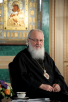 Патриарх Кирилл на записи передачи 'Слово Пастыря'