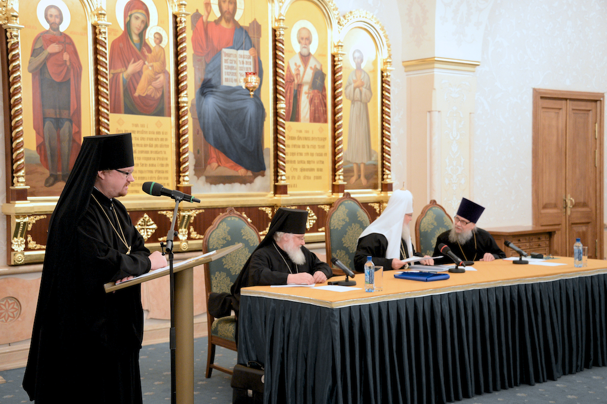 Расширенное заседание Епархиального совета города Москвы