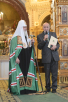 Николай Николаевич Дроздов благодарит Святейшего Патриарха Кирилла за высокую церковную награду
