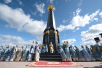 Крестный ход и молебен на батарее Раевского, у монумента русским воинам — героям Бородинского сражения.