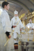 Slujirea Patriarhului de sărbătoarea Botezul Domnului la catedrala „Botezul Domnului”, or. Moscova