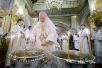 Slujirea Patriarhului de sărbătoarea Botezul Domnului la catedrala „Botezul Domnului”, or. Moscova