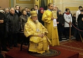 Делегация Русской Православной Церкви молилась за вечерней в кафедральном соборе святой равноапостольной Марии Магдалины в Варшаве