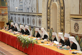 Освященный Архиерейский Собор Русской Православной Церкви продолжил свою работу