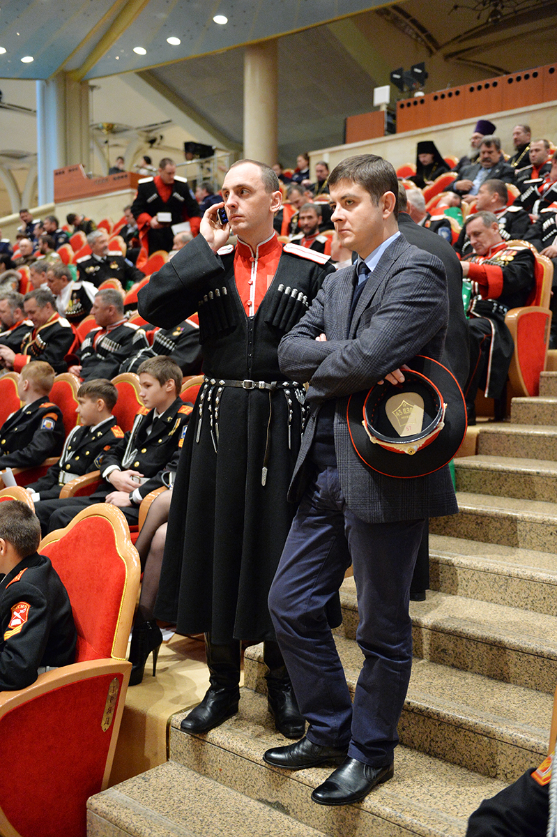 Deschiderea Primului mare congres al duhovnicilor în trupele de cazaci la Moscova