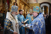 Preşedintele Departamentului Sinodal pentru relaţiile dintre Biserică şi societate protoiereul Vsevolod Ceaplin a fost decorat cu ordinul cuviosului Serghie de Radonej de gradul III