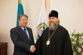 Глава Митрополичьего округа в Казахстане обсудил с мэром Алма-Аты вопросы строительства зданий митрополии и православной духовной семинарии