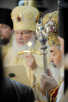 Візит Святішого Патріарха Кирила до Єрусалимськиого Патріархату. Божественна літургія в Храмі Воскресіння Христового в Єрусалимі