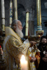 Визит Святейшего Патриарха Кирилла в Иерусалимский Патриархат. Божественная литургия в Храме Воскресения Христова в Иерусалиме