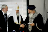 Vizita Preafericitului Patriarh Chiril la Patriarhia Ierusalimului. Întâlnirea cu rabinul suprem al Israelului (comunitatea sephardi) Shlomo Moshe Amar Vizita