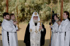 Визит Святейшего Патриарха Кирилла в Иерусалимский Патриархат. Освящение вод реки Иордан