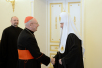Зустріч Святішого Патріарха Кирила з почесним головою Папської ради з культури кардиналом Полем Пупаром