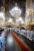 Патріарше служіння в свято Казанської ікони Божої Матері в Успенському соборі Московського Кремля