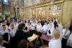 Slujirea Patriarhului în catedrala „Adormirea Maicii Domnului” din Kremlin (or. Moscova) de sărbătoarea Icoanei Maicii Domnului de la Kazani