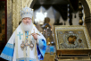 Патріарше служіння в свято Казанської ікони Божої Матері в Успенському соборі Московського Кремля