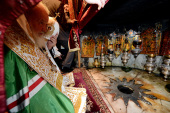 Визит Святейшего Патриарха Кирилла в Иерусалимский Патриархат. Посещение базилики Рождества Христова в Вифлееме
