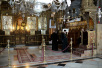 Vizita Preafericitului Patriarh Chiril la Patriarhia Ierusalimului. Vizitarea bazilicii Naşterii lui Hristos la Bethlehem