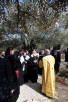 Vizita Preafericitului Patriarh Chiril la Patriarhia Ierusalimului. Vizitarea Mormântului Maicii Domnului în Grădina Ghetsimanii