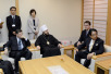 Первосвятительский визит в Японию. Встреча в аэропорту. Беседа с мэром г. Хакодате и представителями СМИ