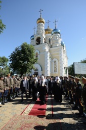 Первосвятительский визит в Приморскую митрополию. Посещение Покровского кафедрального собора г. Владивостока